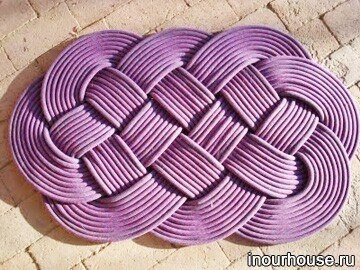 Как сплести коврик своими руками