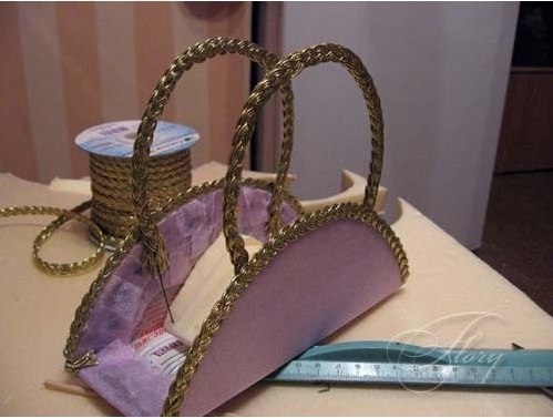 Сумочка из конфет Сумочка из конфет