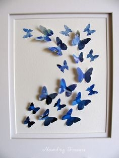 Идеи панно с бабочками