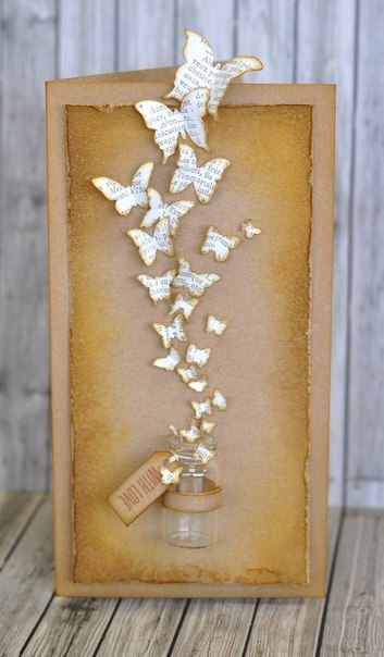 Идеи панно с бабочками
