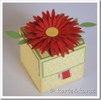 Коробочка с шаблоном