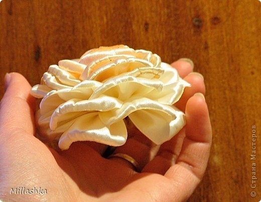 Мастер-класс Пышная роза или Роза для ленивых