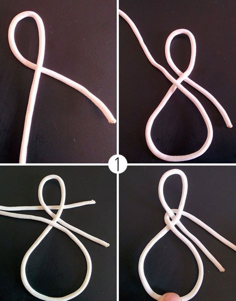 Серьги из ниток