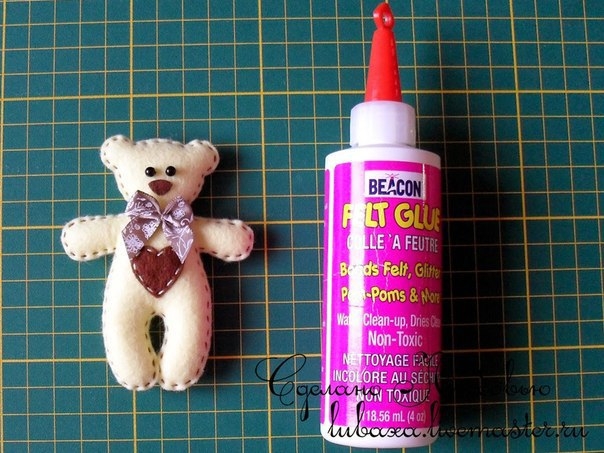 МК мишка из фетра МК мишка из фетра