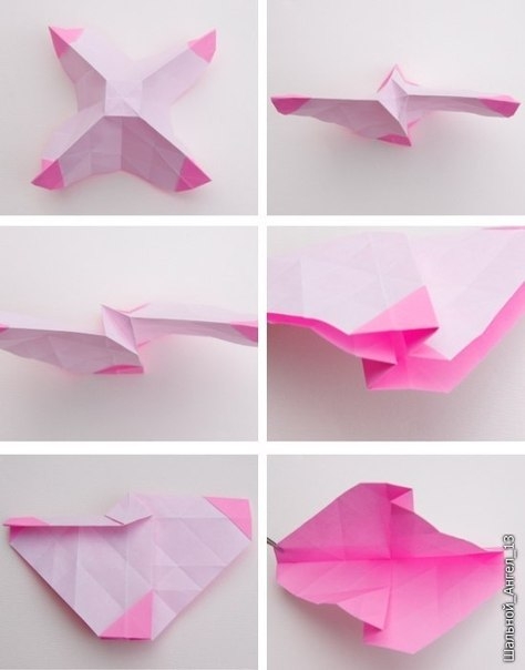 Шикарные розы в технике оригами. Мастер-класс.