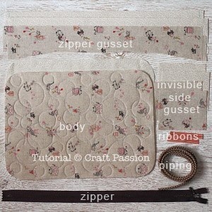 Пенал. Выкройка. Мастер-класс.