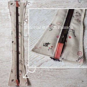 Пенал. Выкройка. Мастер-класс.