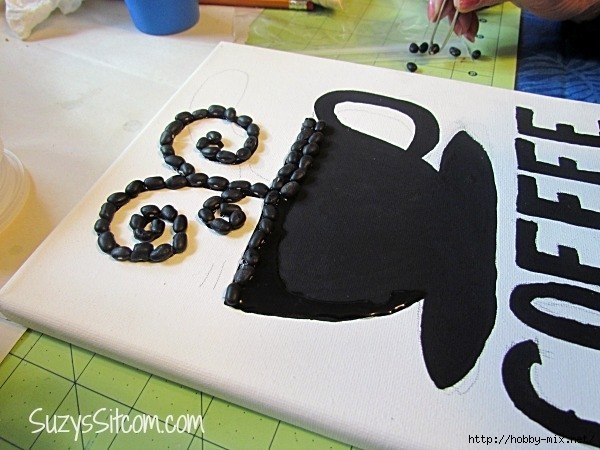 Чайно-кофейные мозаики из фасоли Чайно-кофейные мозаики из фасоли