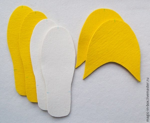 Как просто сшить фетровые тапочки для гостей