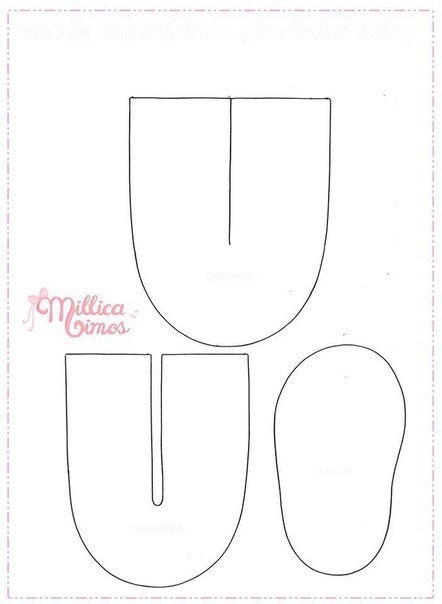 Забавные пинетки из фетра