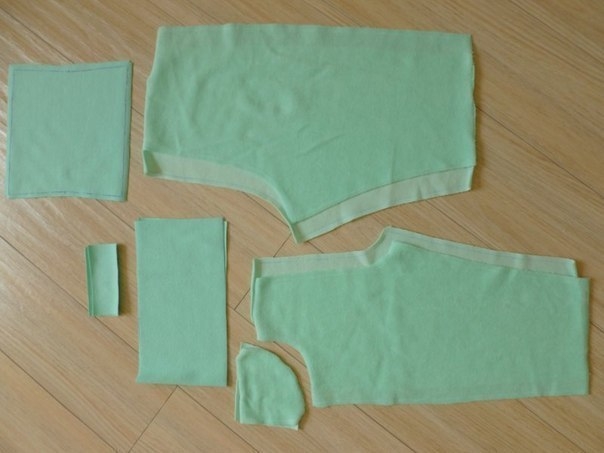 Мастер-класс велюровых штанов для малыша