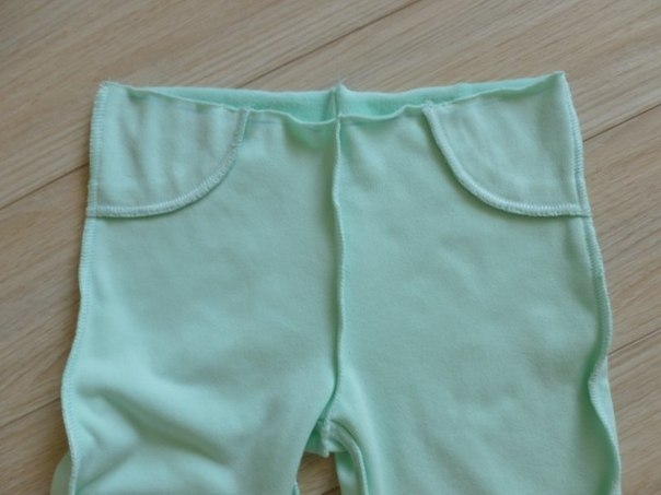 Мастер-класс велюровых штанов для малыша