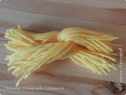 Цыплята из пряжи своими руками. Мастер-класс