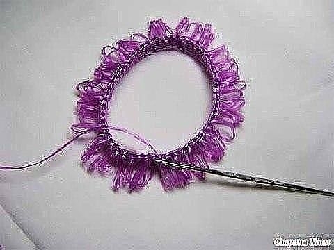 Вяжем мочалку