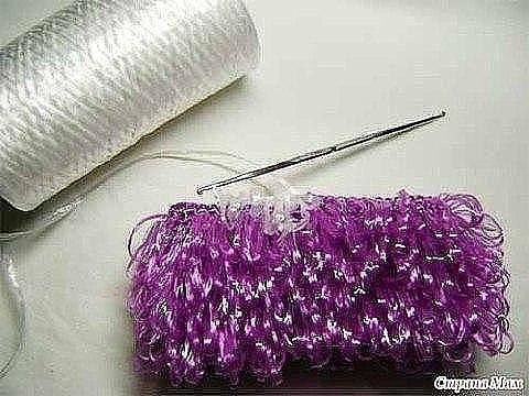 Вяжем мочалку