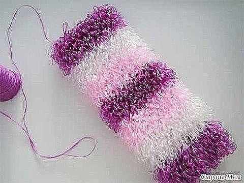 Вяжем мочалку