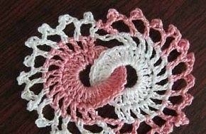 Салфетка из колечек Салфетка из колечек