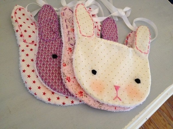 Шьем слюнявчики