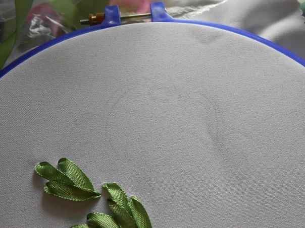 Вышиваем лентами. Мастер-класс