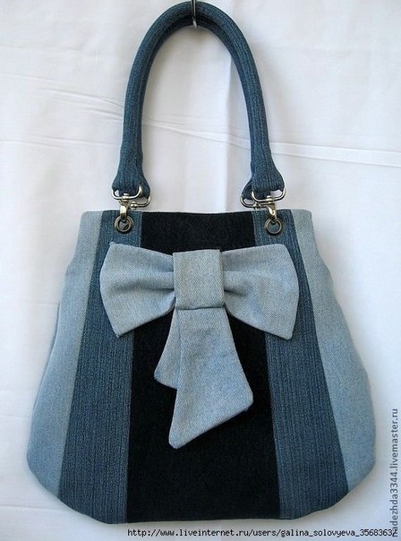 Шьем джинсовые сумочки. Идеи для вдохновения.