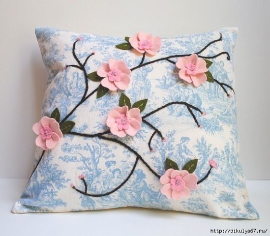 Небольшая подборка красивых декоративных подушек. Идеи для вдохновения.