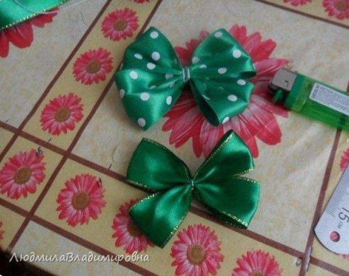 Бантики своими руками. Мастер-класс