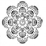 Цветы крючком. Схемы