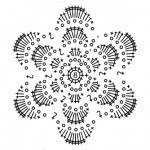 Цветы крючком. Схемы