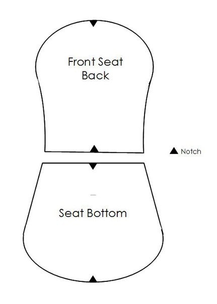 Чехол для стульчика.