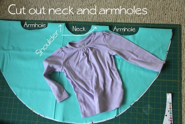 Шьем дождевик для девочки