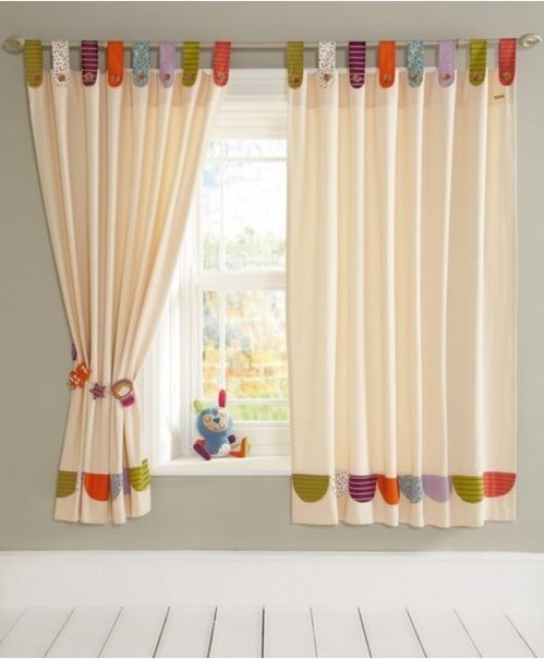 Идеи крепления штор к карнизу