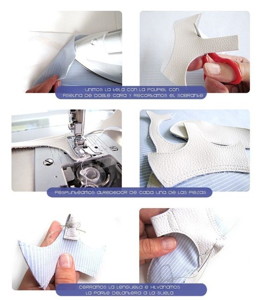 Шьем сандалики