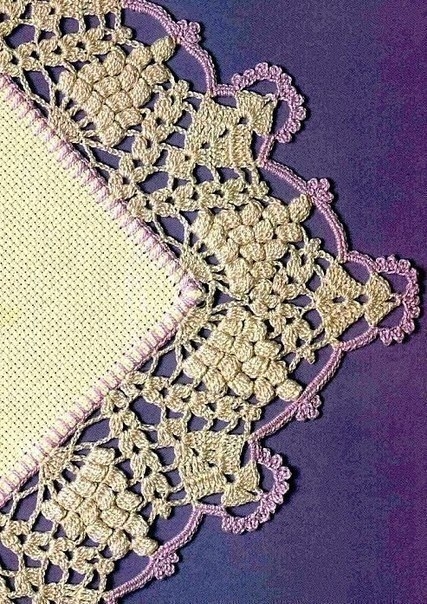 Обвязка края. Обвязка края.