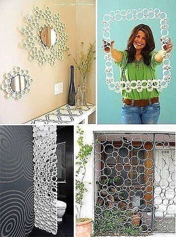 Идеи из труб ПВХ