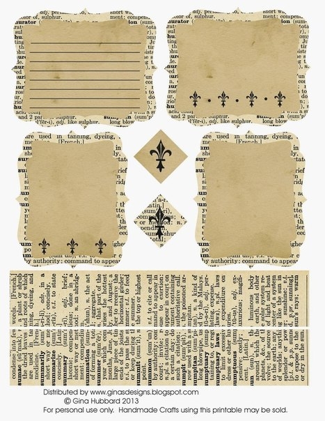 Винтажные заготовки