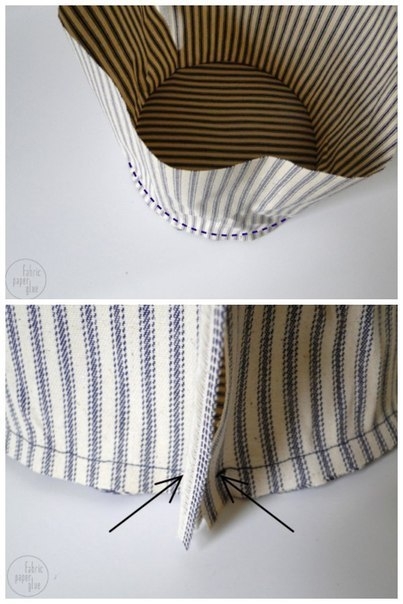 Текстильные корзинки