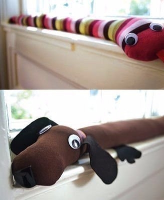 Подушки-защита от сквозняков