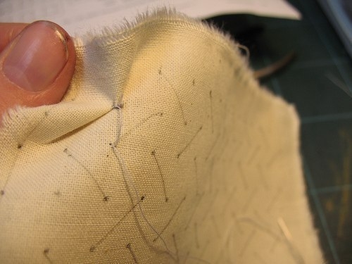 Как сделать буфы на подушке