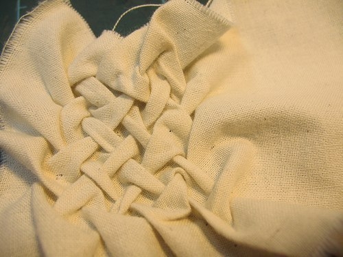 Как сделать буфы на подушке