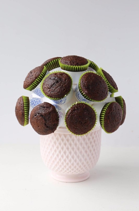 Букет из капкейков