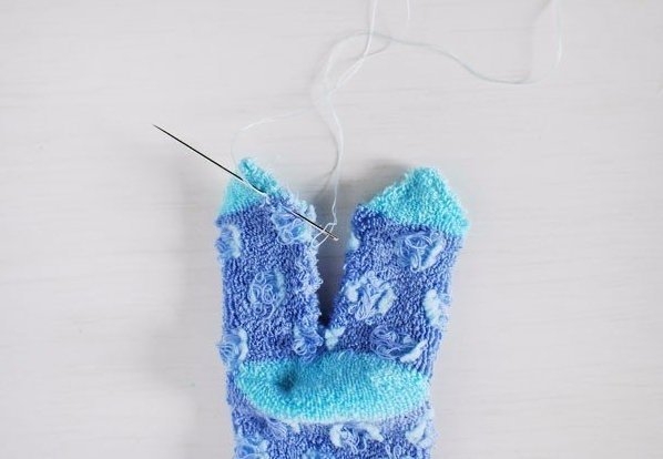 Забавные носочные кролики Забавные носочные кролики