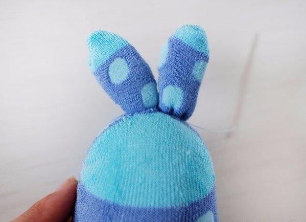 Забавные носочные кролики Забавные носочные кролики