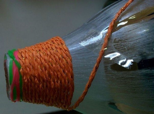 Плафон из ниток