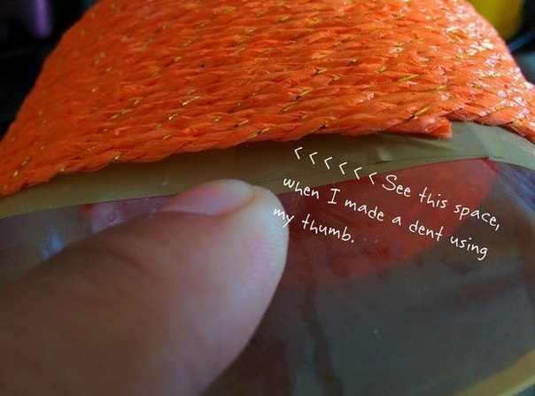 Плафон из ниток