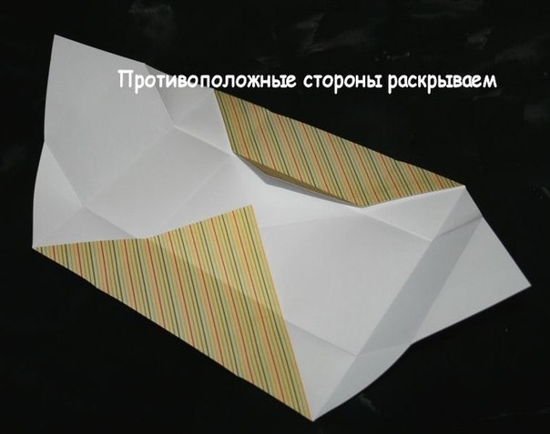 Коробочка для подарка в технике оригами
