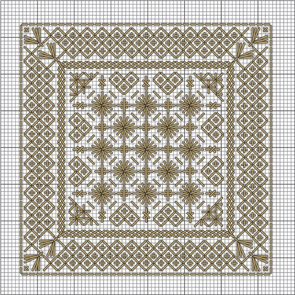 Схемы для нежной вышивки