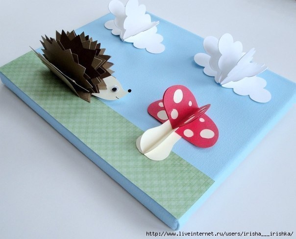 Объемная аппликация: творчество с детьми Объемная аппликация: творчество с детьми