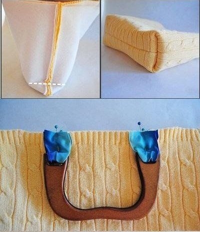 Сумочка из свитера Сумочка из свитера