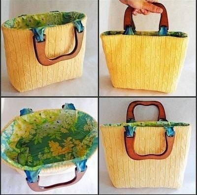 Сумочка из свитера Сумочка из свитера