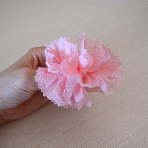 Цифры для праздника из салфеток и картона